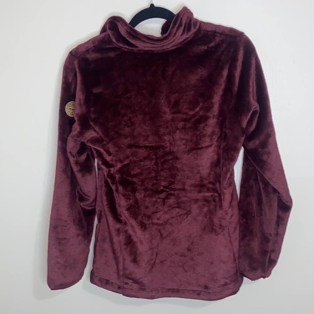 🎈Gerry Weber fluffy deep cherry jacket! - Picture 8 of 11